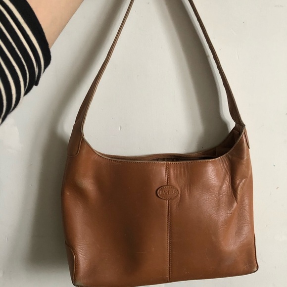 Danier Brown Leather Purse - Picture 3 of 15